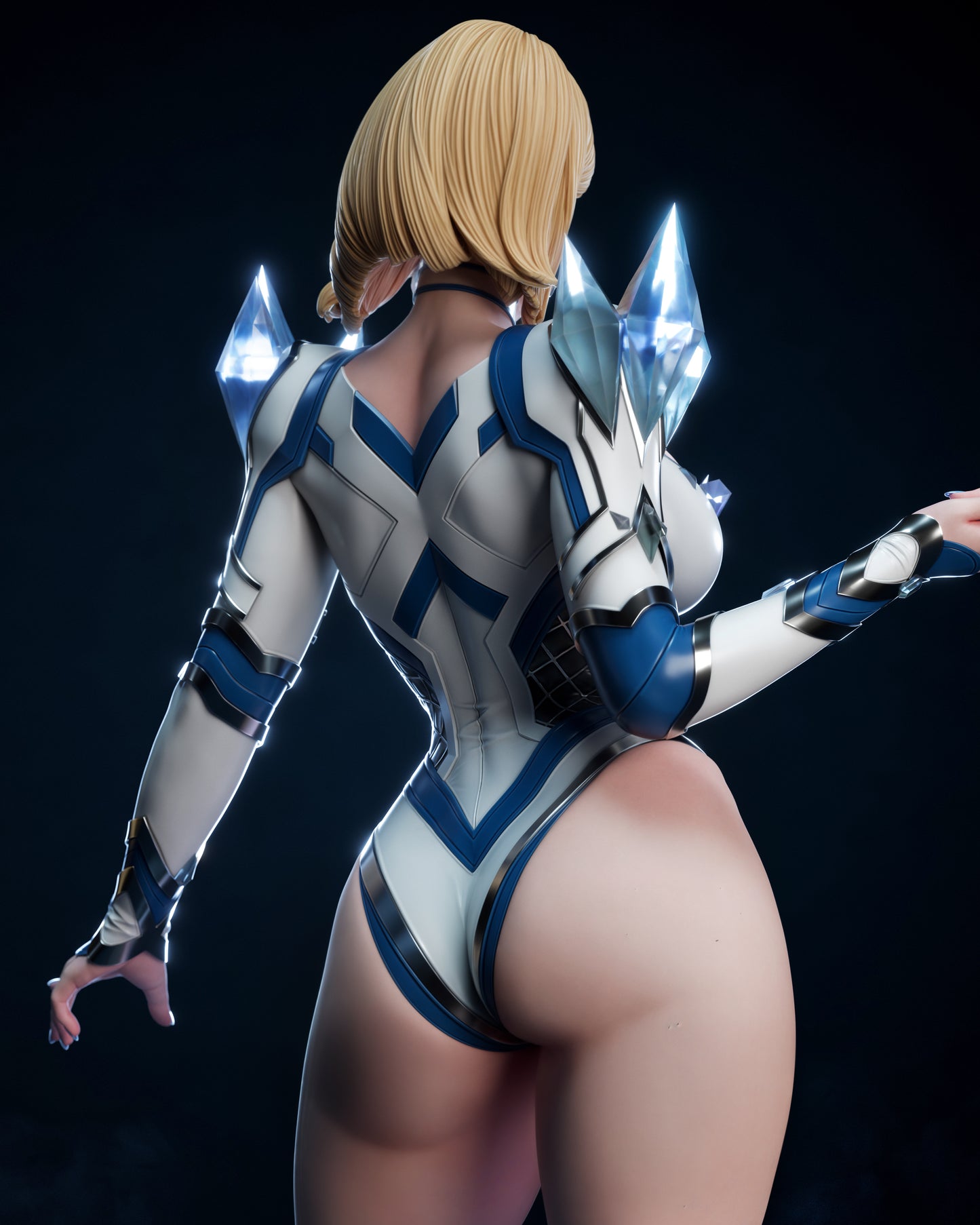 Emma Frost Resin Fan Art (Design by CA3D Studios)