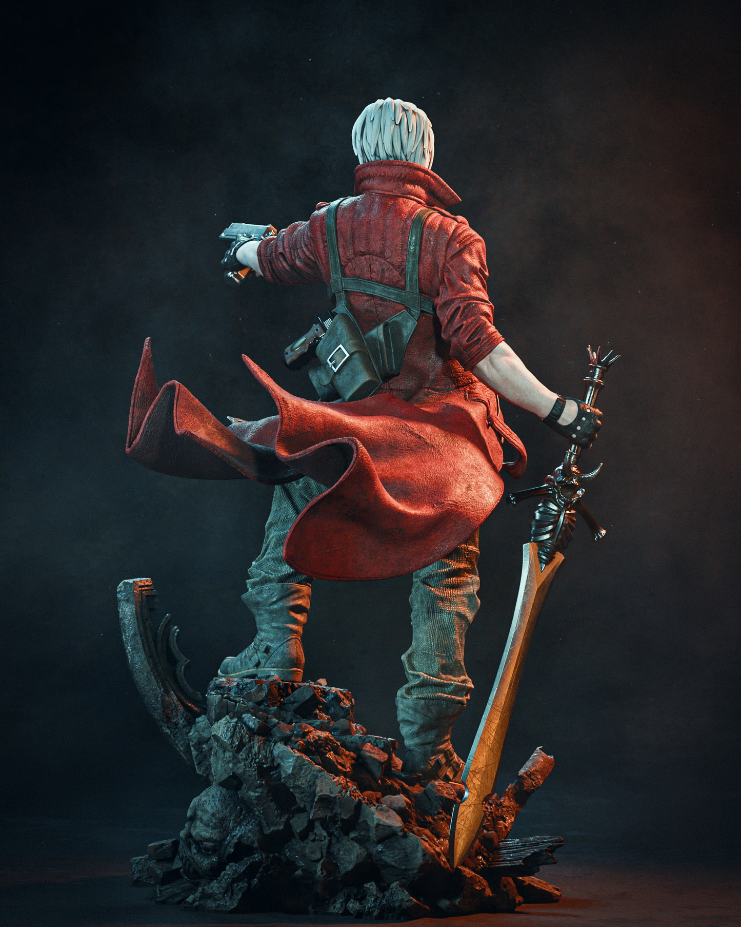 Dante Resin Sculpture (Design by CA3D Studios)