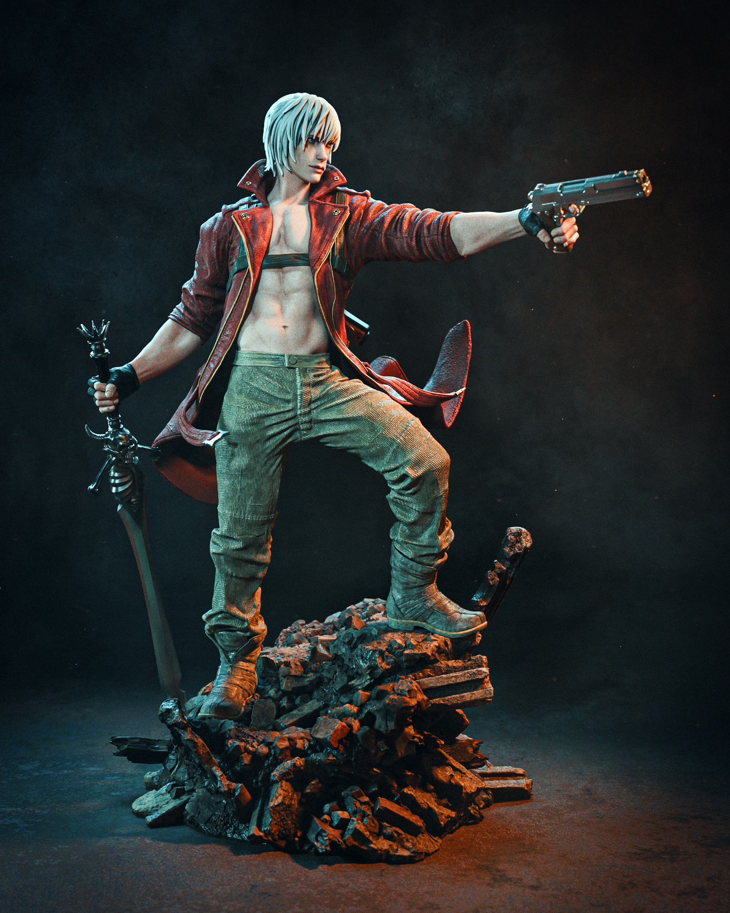 Dante Resin Sculpture (Design by CA3D Studios)
