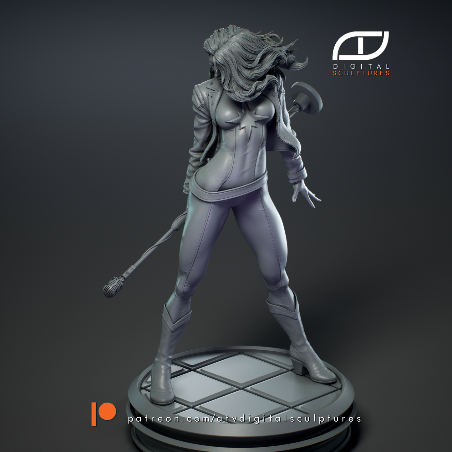 Dazzler Resin Fan Art - MTO (ATV)