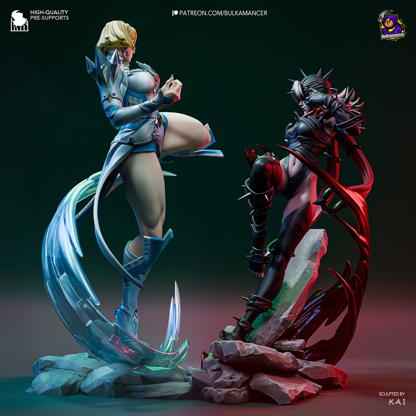 Marvel Rivals Emma Frost Resin Fan Art - MTO (Bulka)