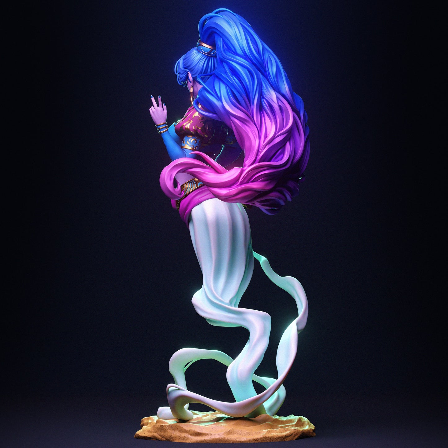 Djinn Resin Art (Design by CA3D)