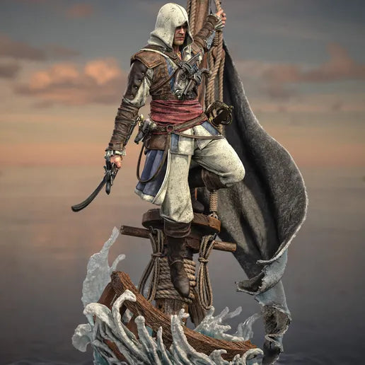 Edward Assassin's Creed Resin Art (Tanuki Version)