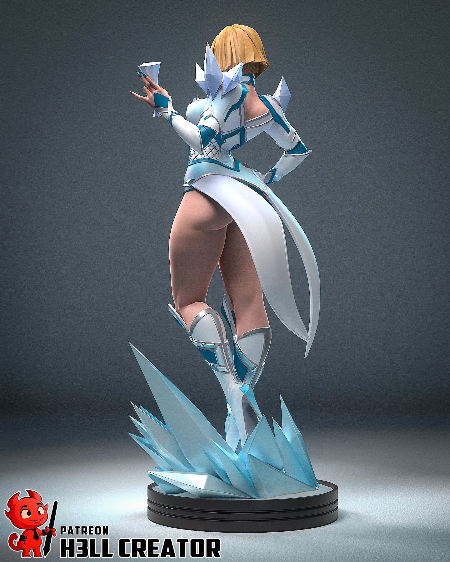 Emma Frost Resin Fan Art - MTO (Design by H3llcreator)