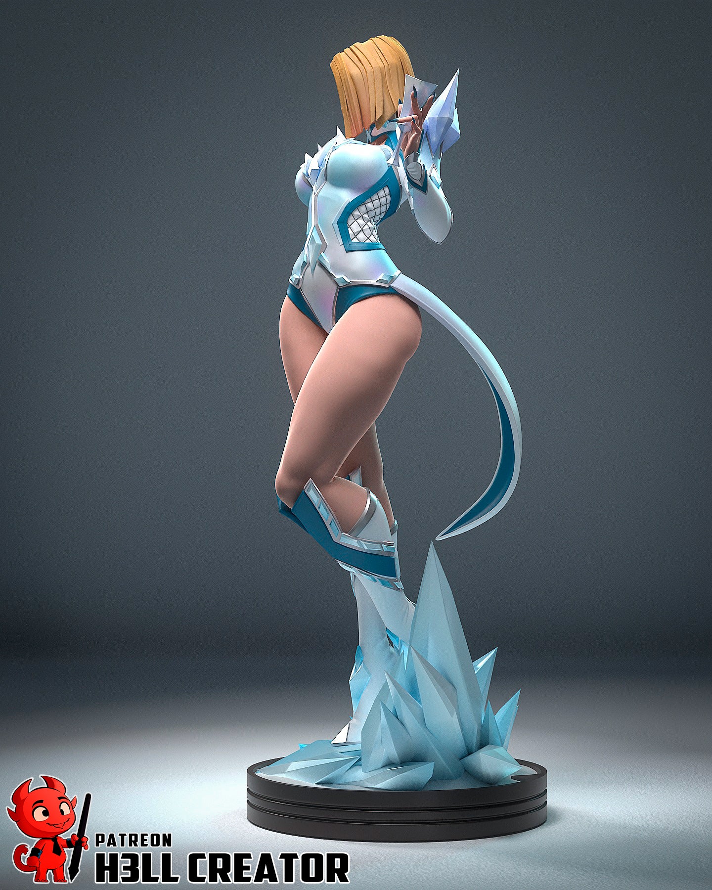 Emma Frost Resin Fan Art - MTO (Design by H3llcreator)
