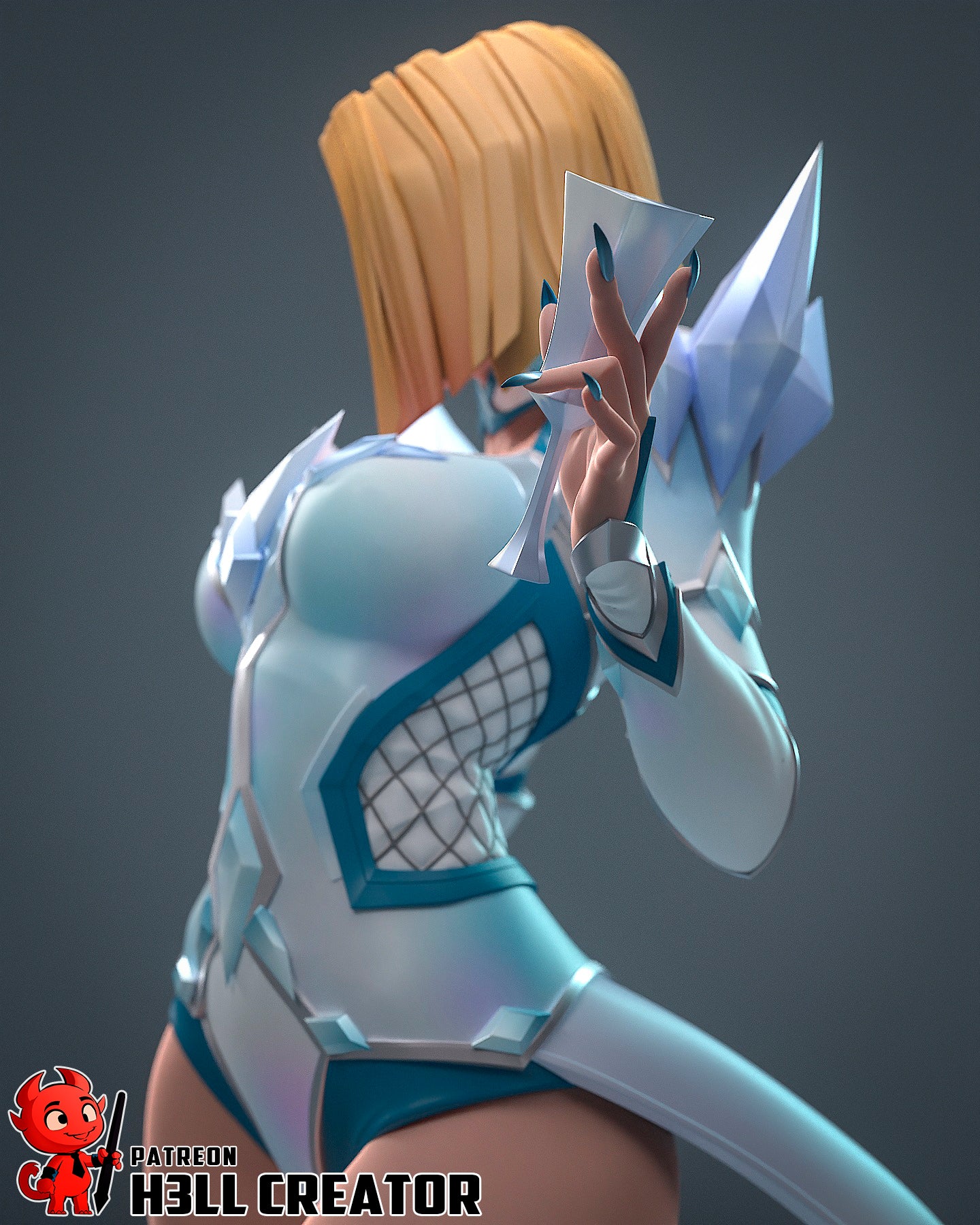 Emma Frost Resin Fan Art - MTO (Design by H3llcreator)
