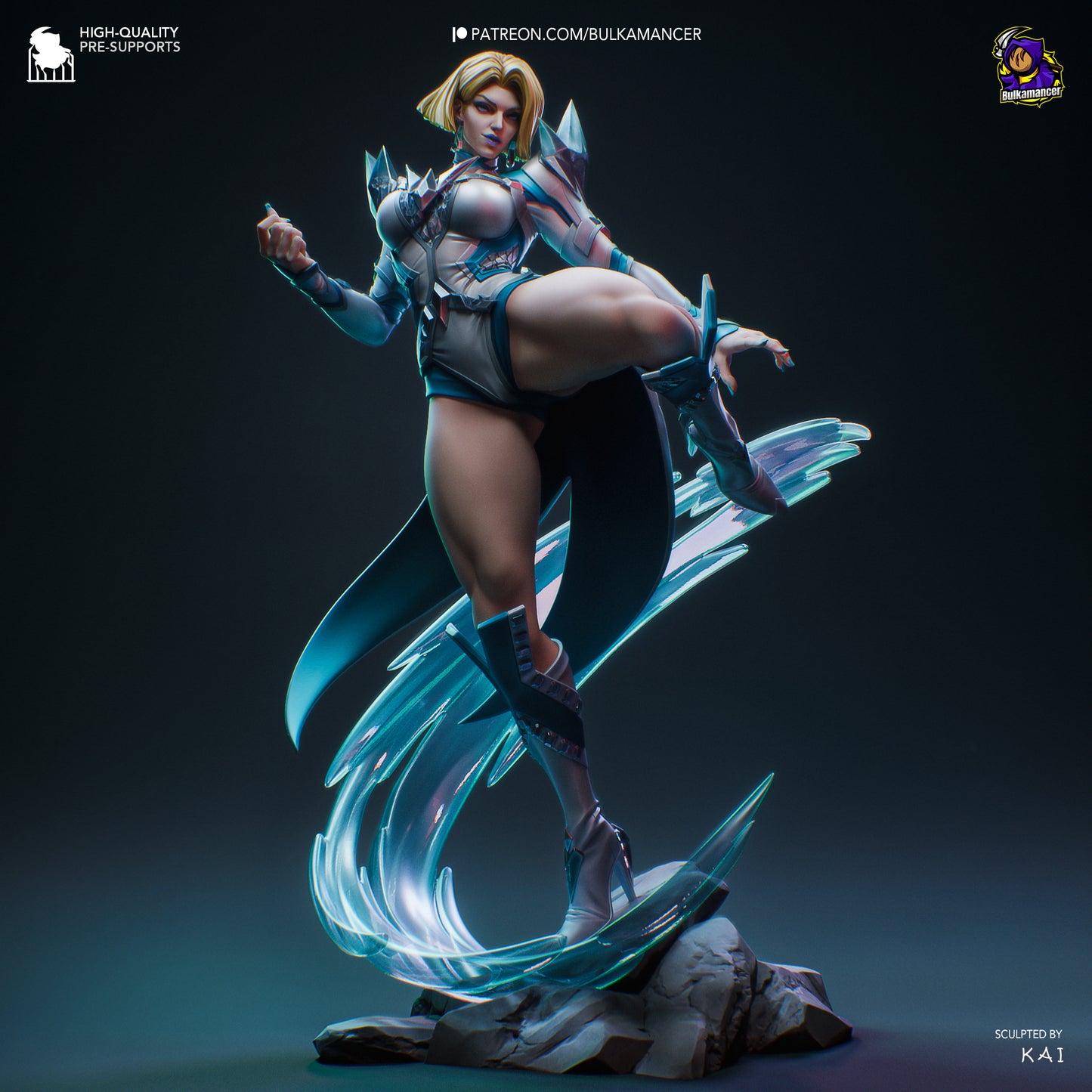 Marvel Rivals Emma Frost Resin Fan Art - MTO (Bulka)