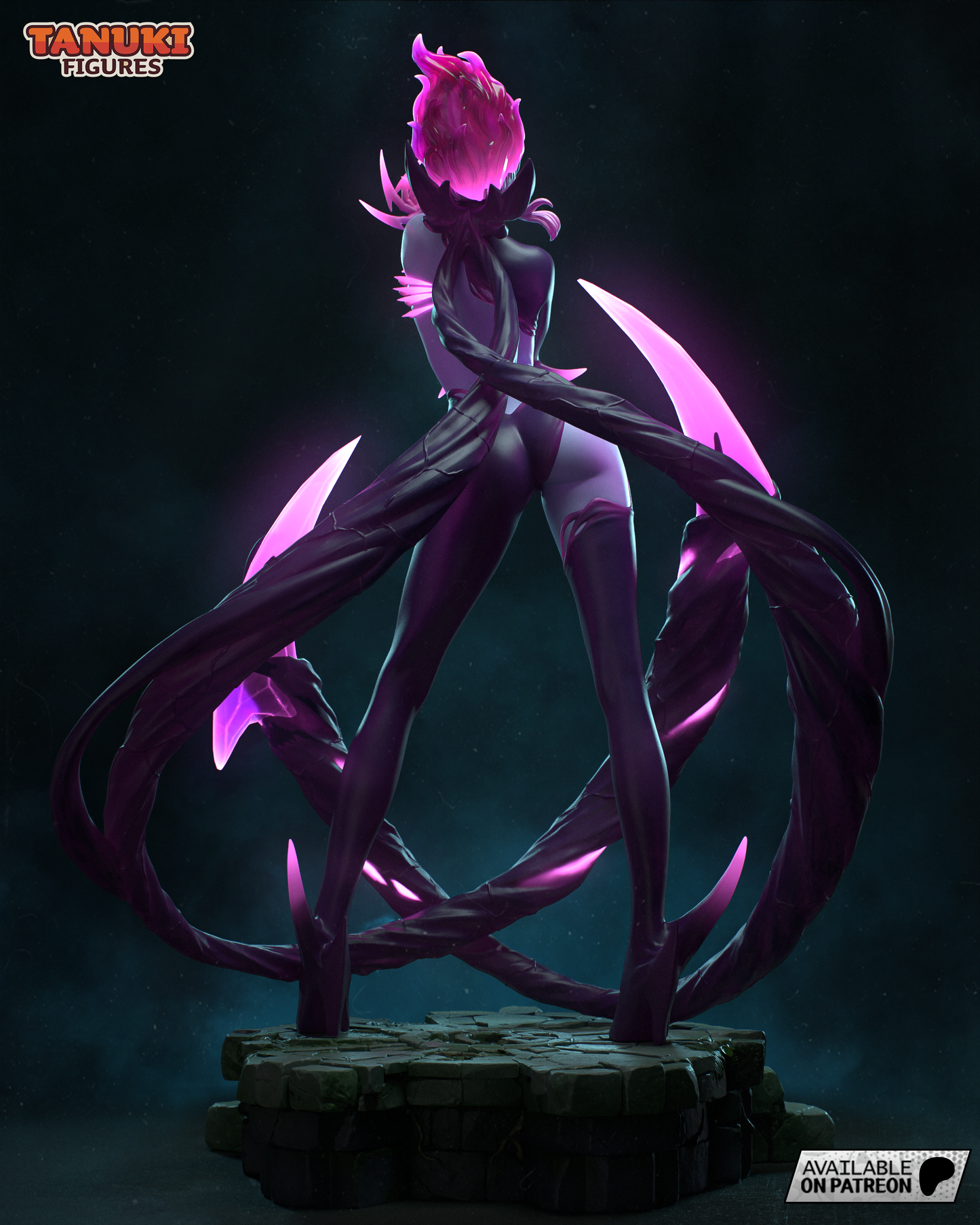 Evelynn LoL Resin Fan Art - MTO (Tanuki)