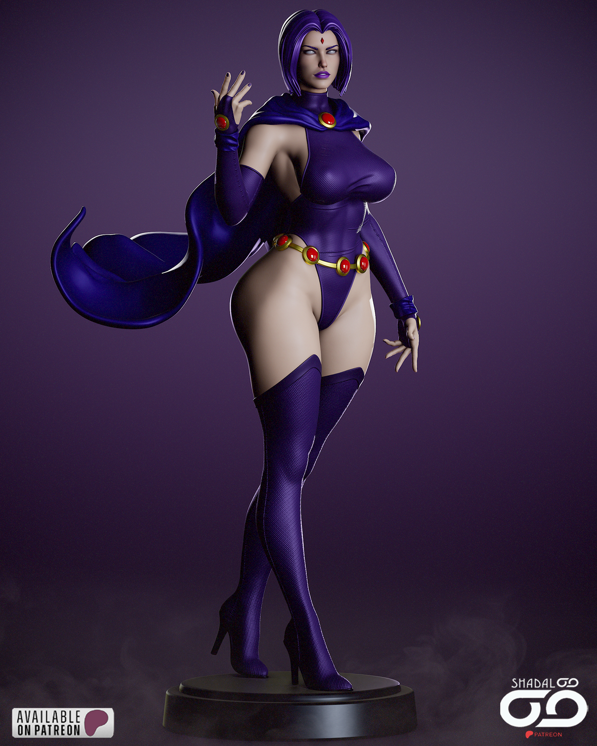 Raven Resin Art (Shadaloo)