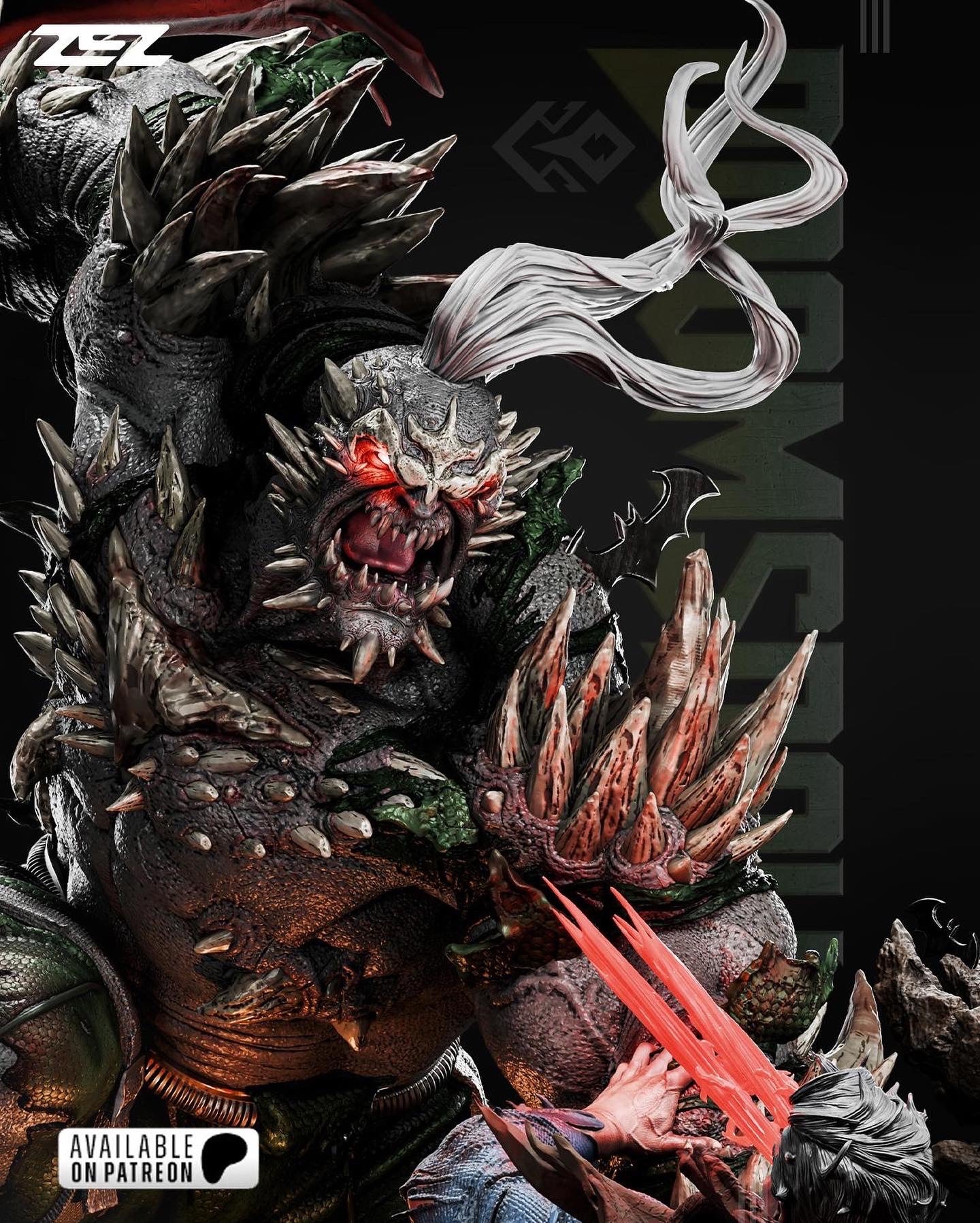 Doomsday Resin Sculpture Fan Art Pro Painted - MTO ZEZ