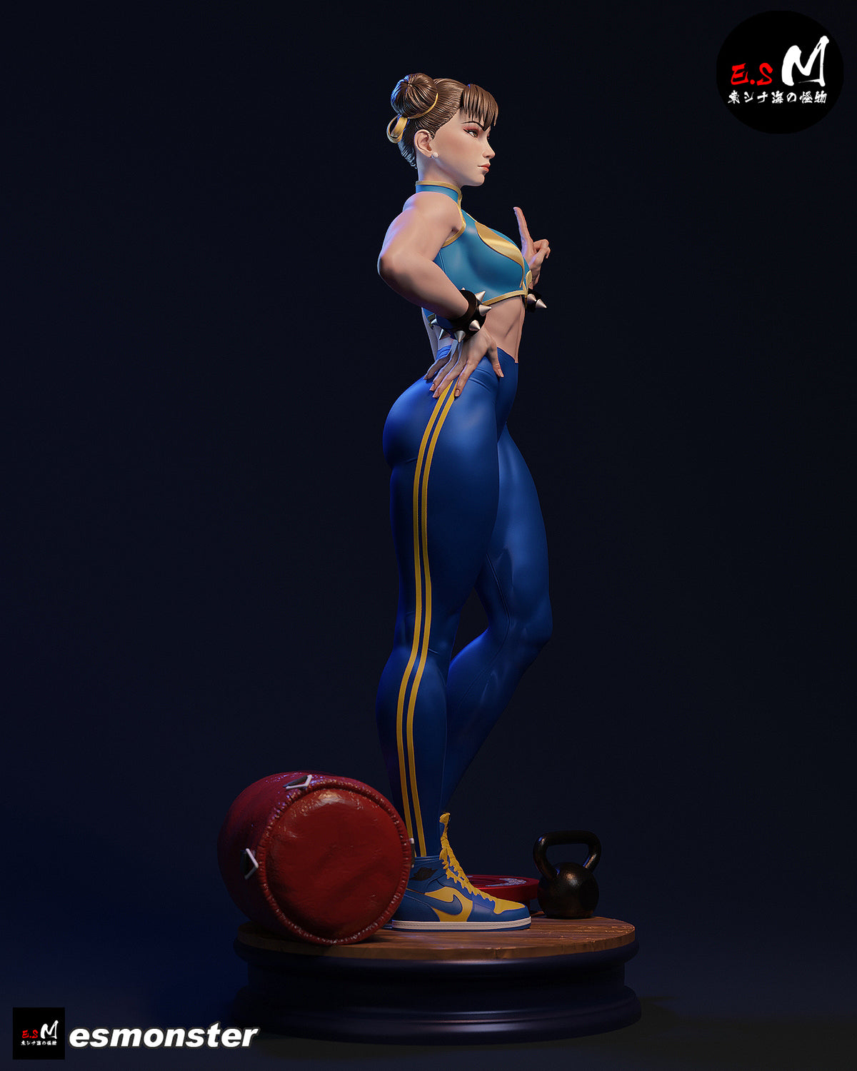 Chun-Li Street Fighter Resin Art (East Sea Monster Version)