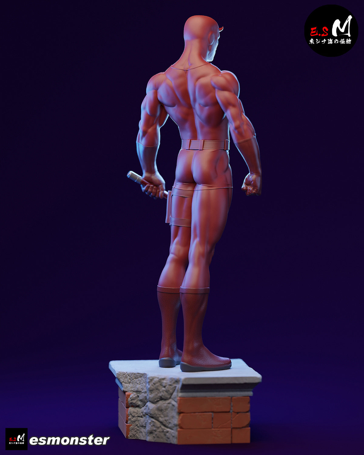 Daredevil Resin Art (East Sea Monster Version)