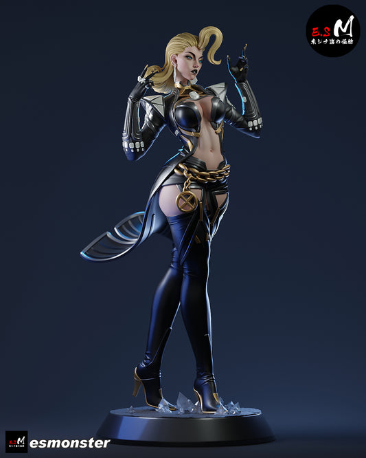 Emma Frost Resin Art (East Sea Monster Version)