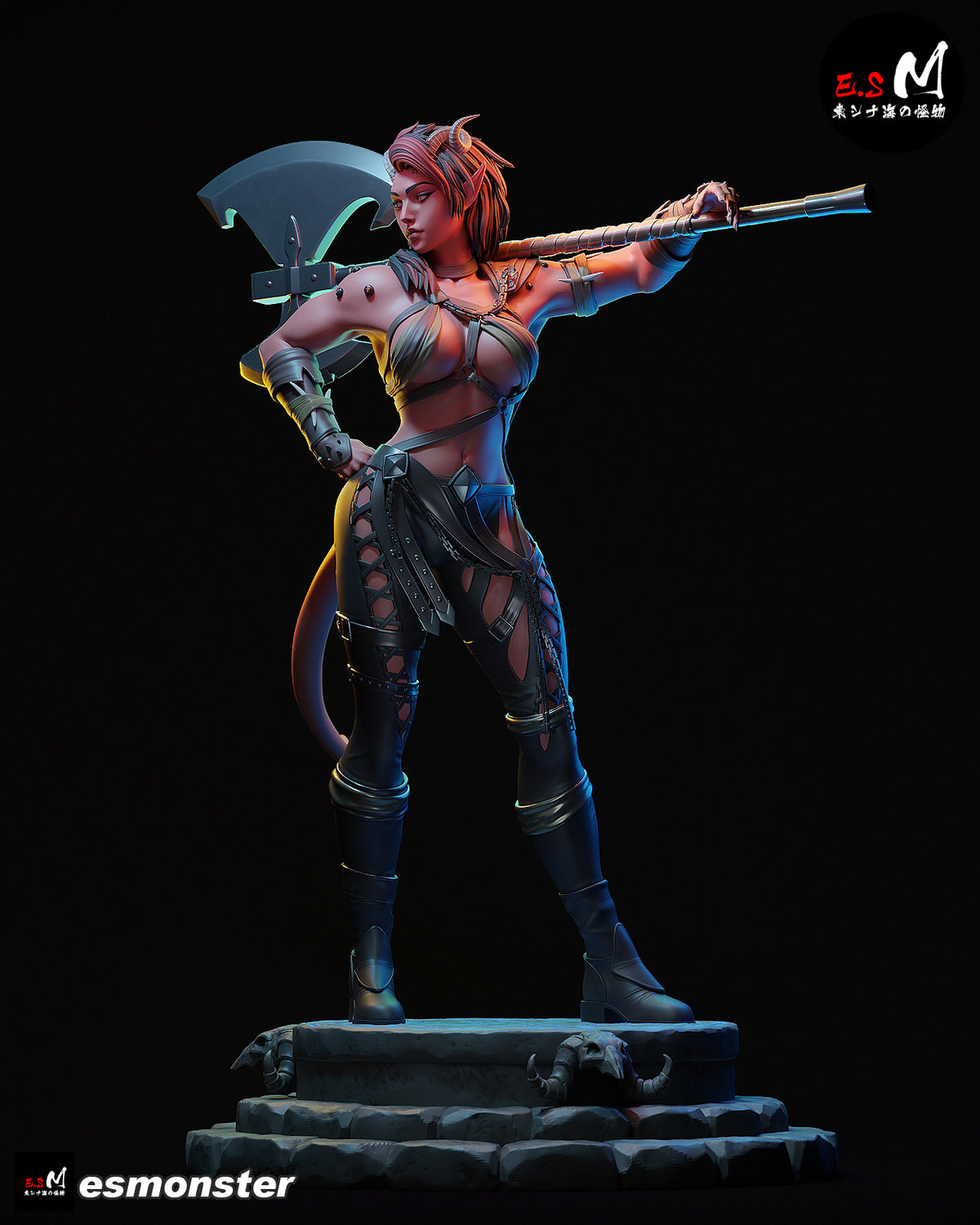 Karlach Resin Art (East Sea Monster Version)