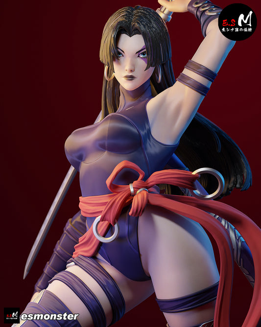 Psylocke Resin Art (East Sea Monster Version)
