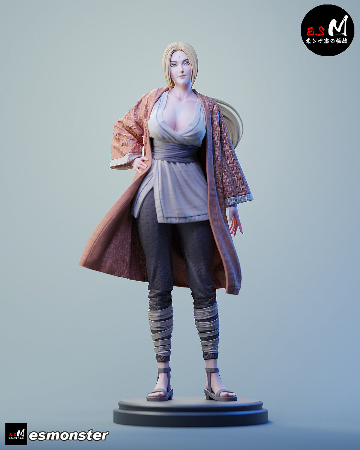 Tsunade Resin Art (East Sea Monster Version)