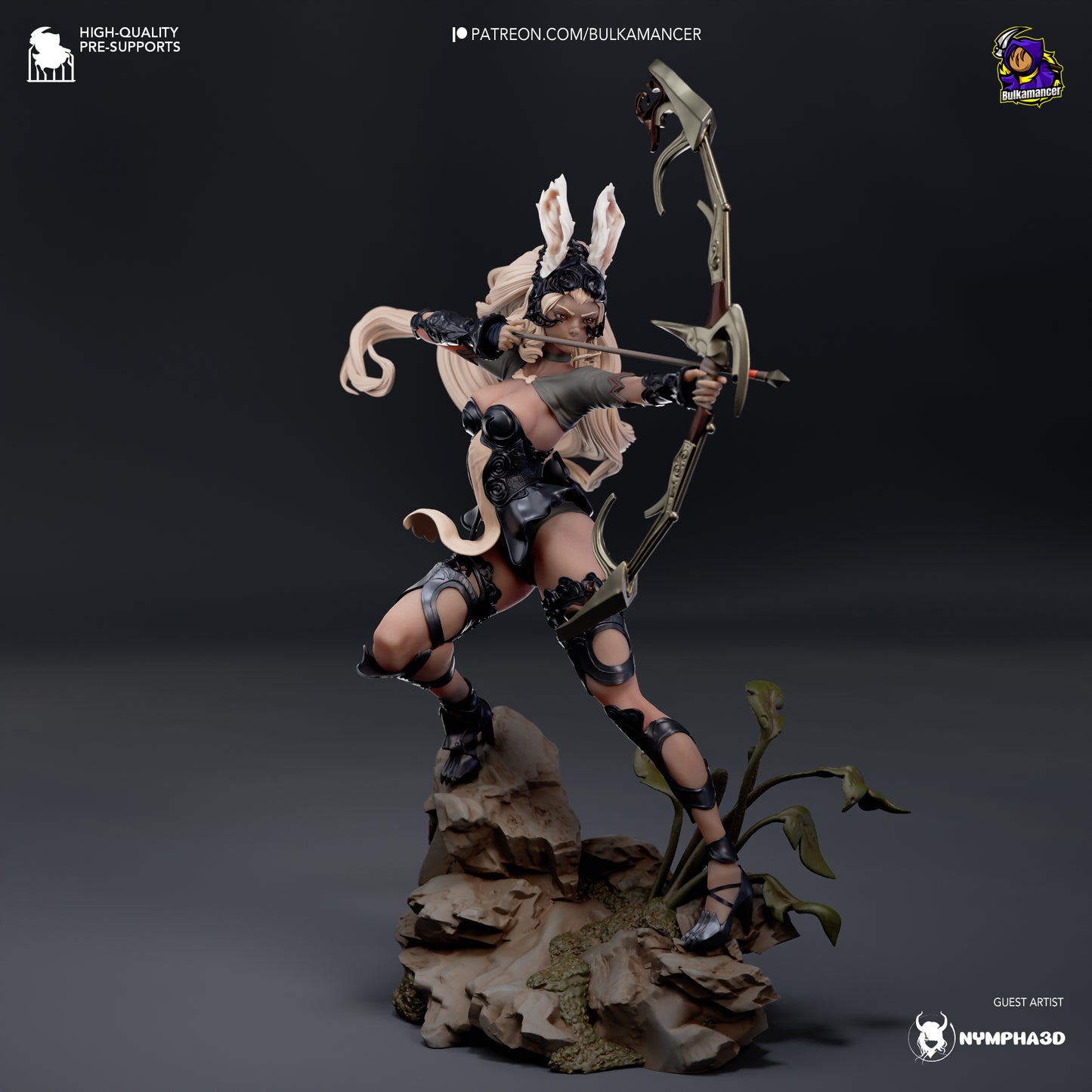 Fran Resin Fan Art Pro Painted - MTO