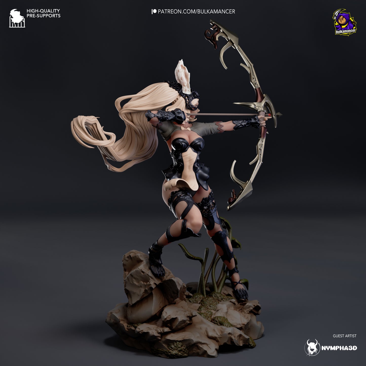 Fran Resin Fan Art Pro Painted - MTO
