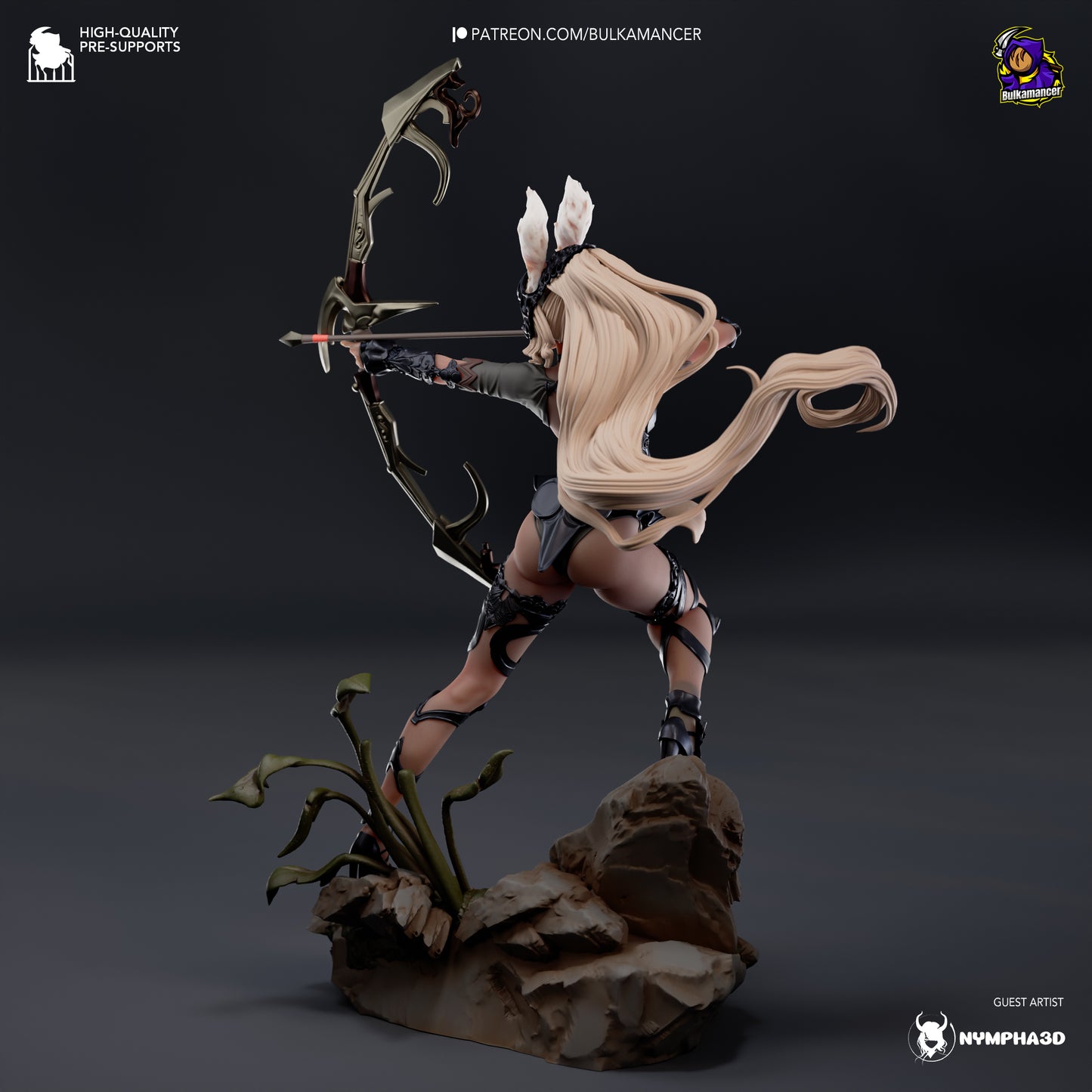 Fran Resin Fan Art Pro Painted - MTO