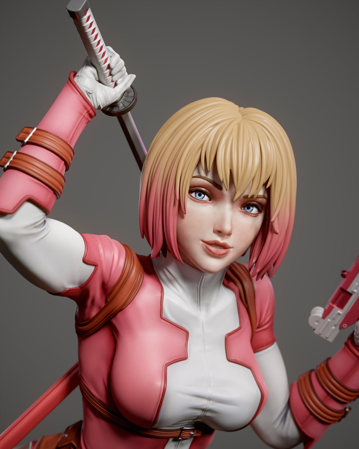 Gwenpool Resin Fan Art - MTO (A3D)