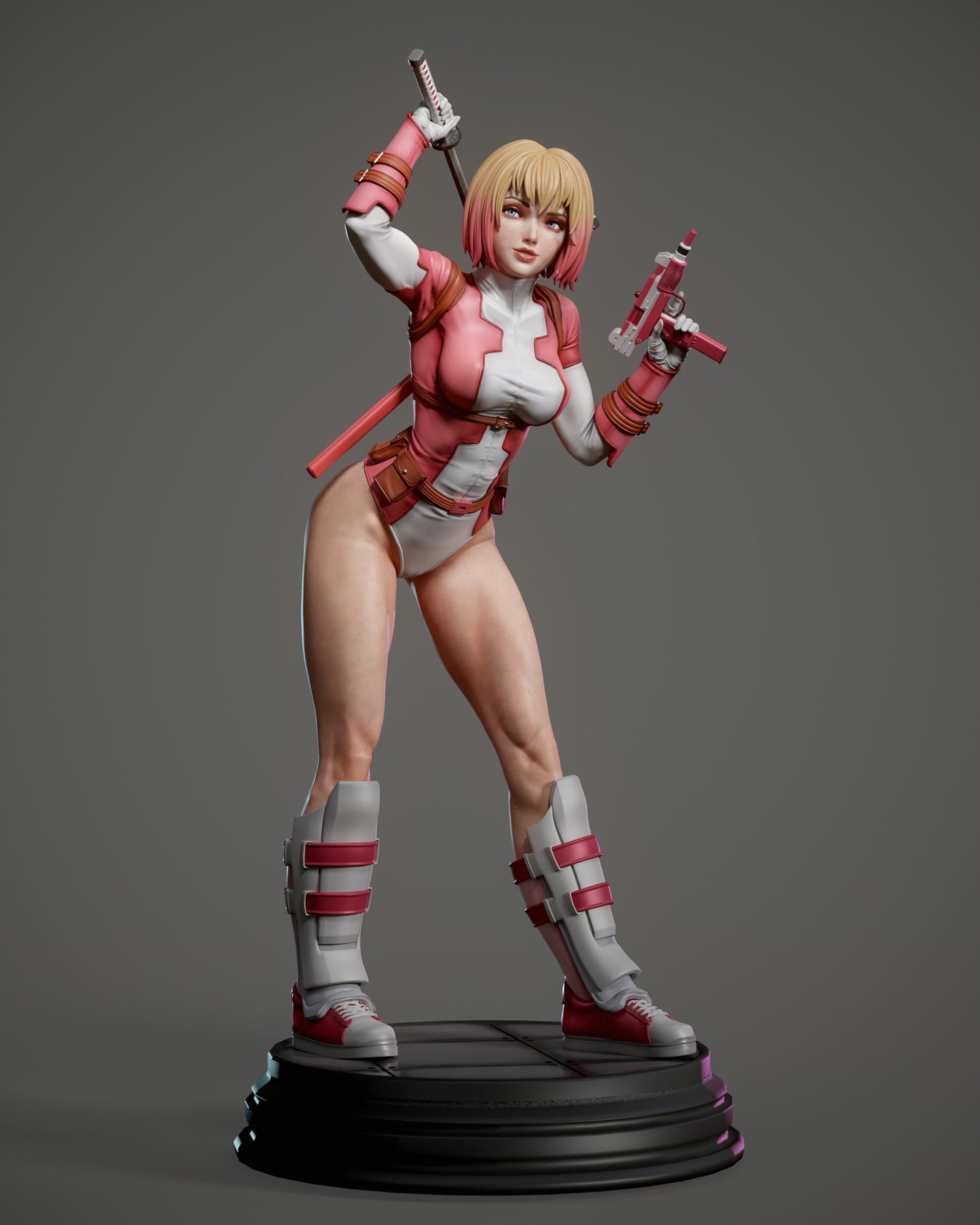 Gwenpool Resin Fan Art - MTO (A3D)