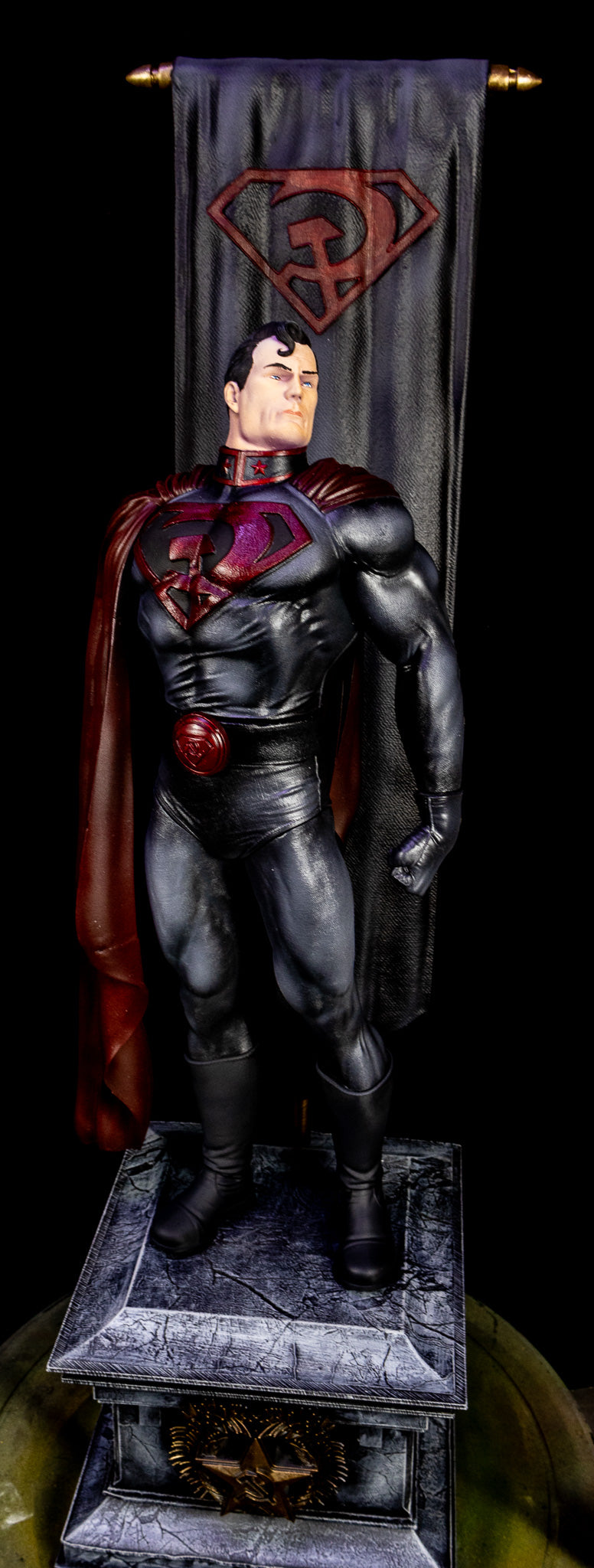Superman Red Son Resin Fan Art Sculpture
