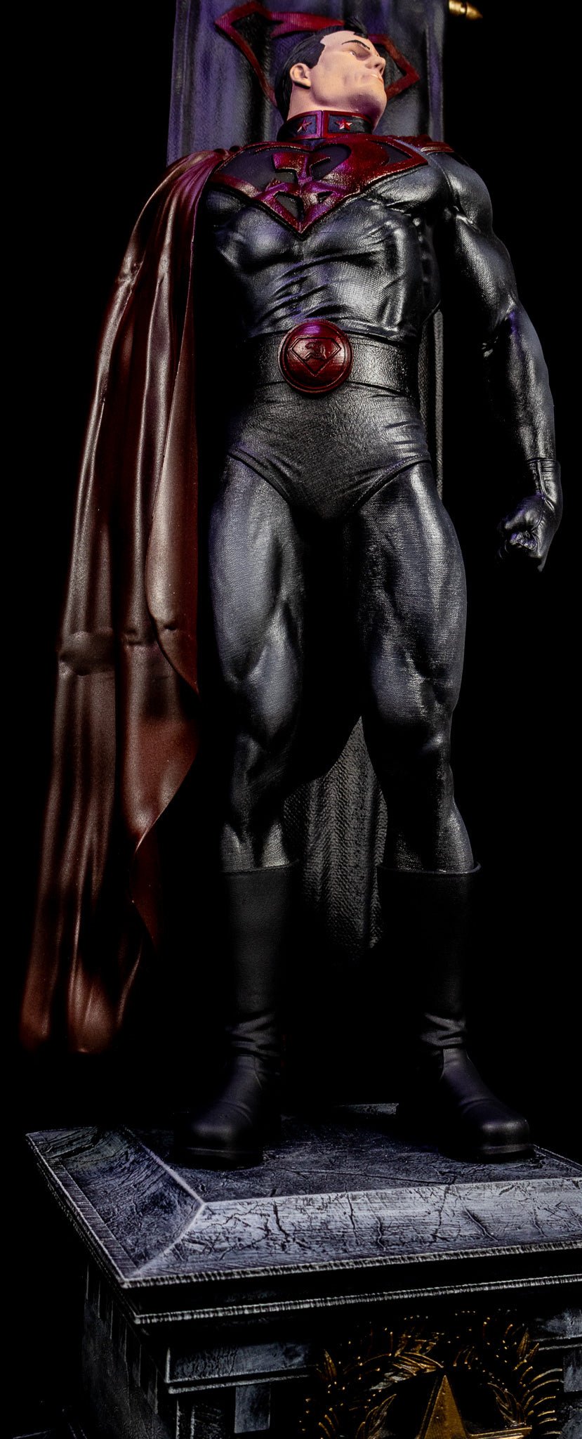 Superman Red Son Resin Fan Art Sculpture