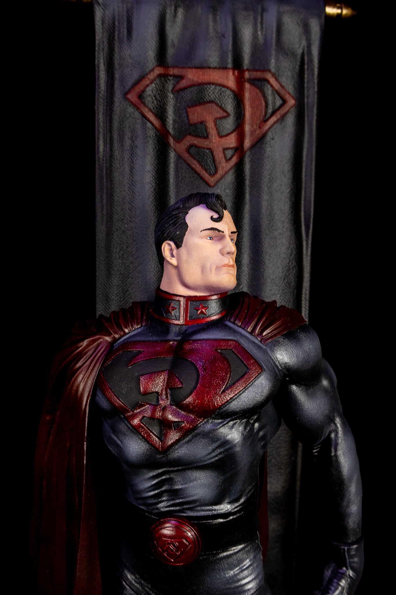 Superman Red Son Resin Fan Art Sculpture