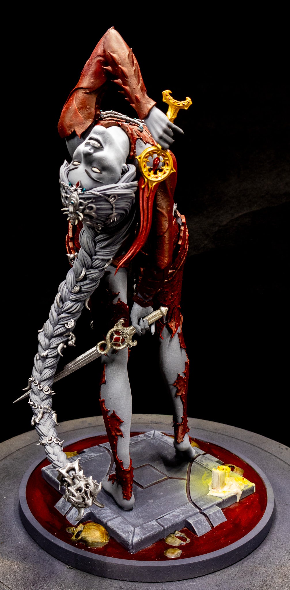 Orin the Red V3 Collectible Resin Fan Art Pro Painted - MTO