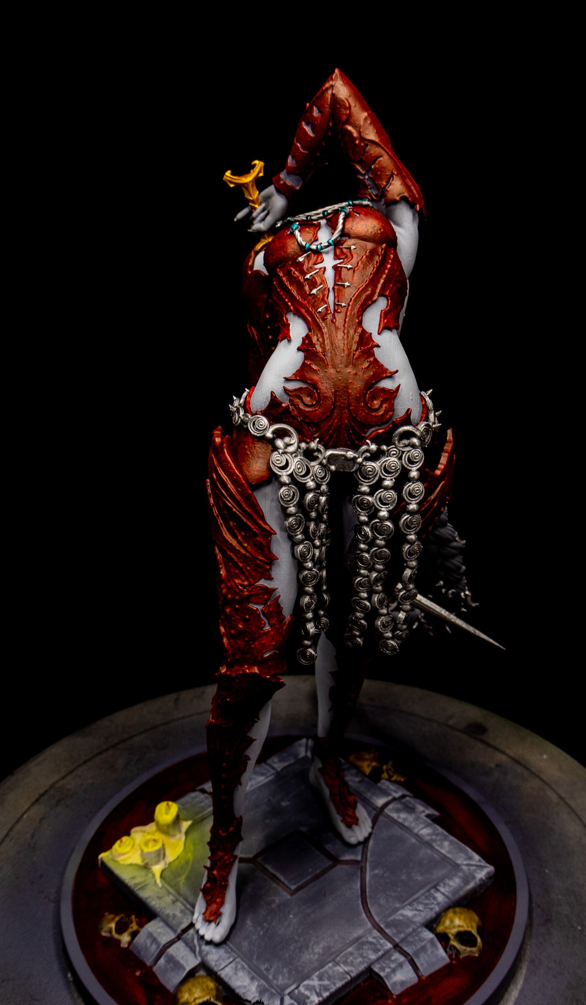 Orin the Red V3 Collectible Resin Fan Art Pro Painted - MTO