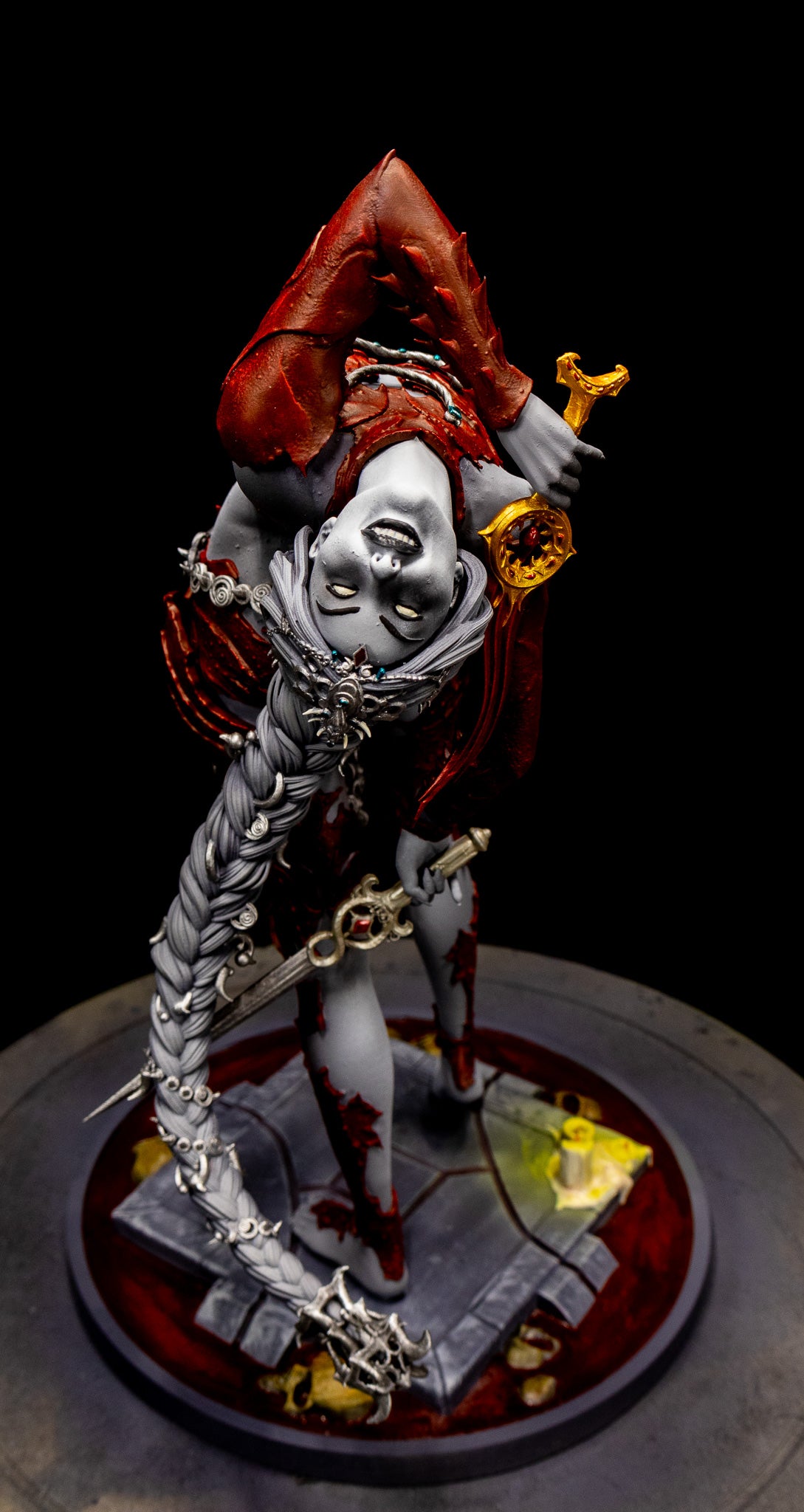 Orin the Red V3 Collectible Resin Fan Art Pro Painted - MTO