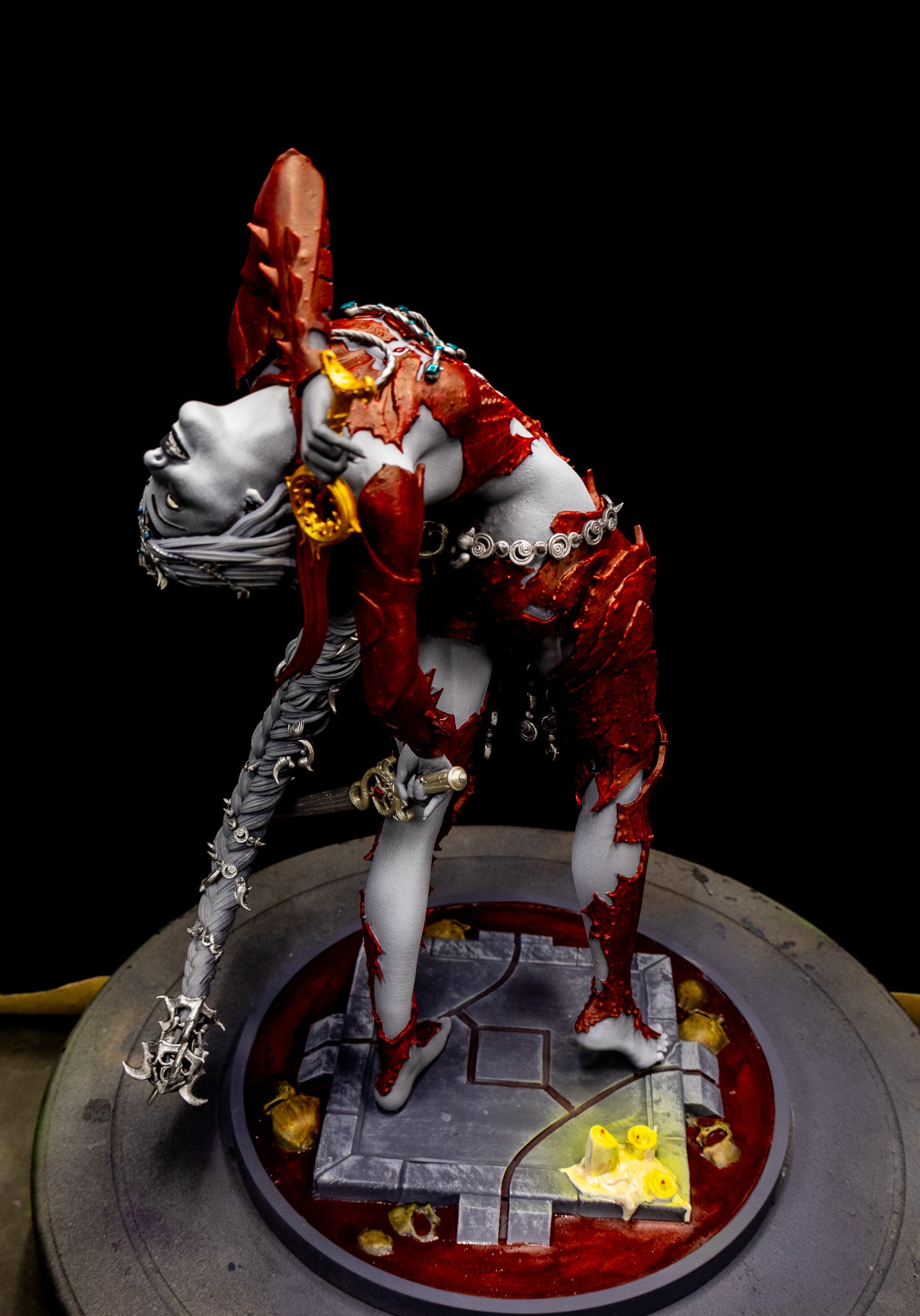 Orin the Red V3 Collectible Resin Fan Art Pro Painted - MTO