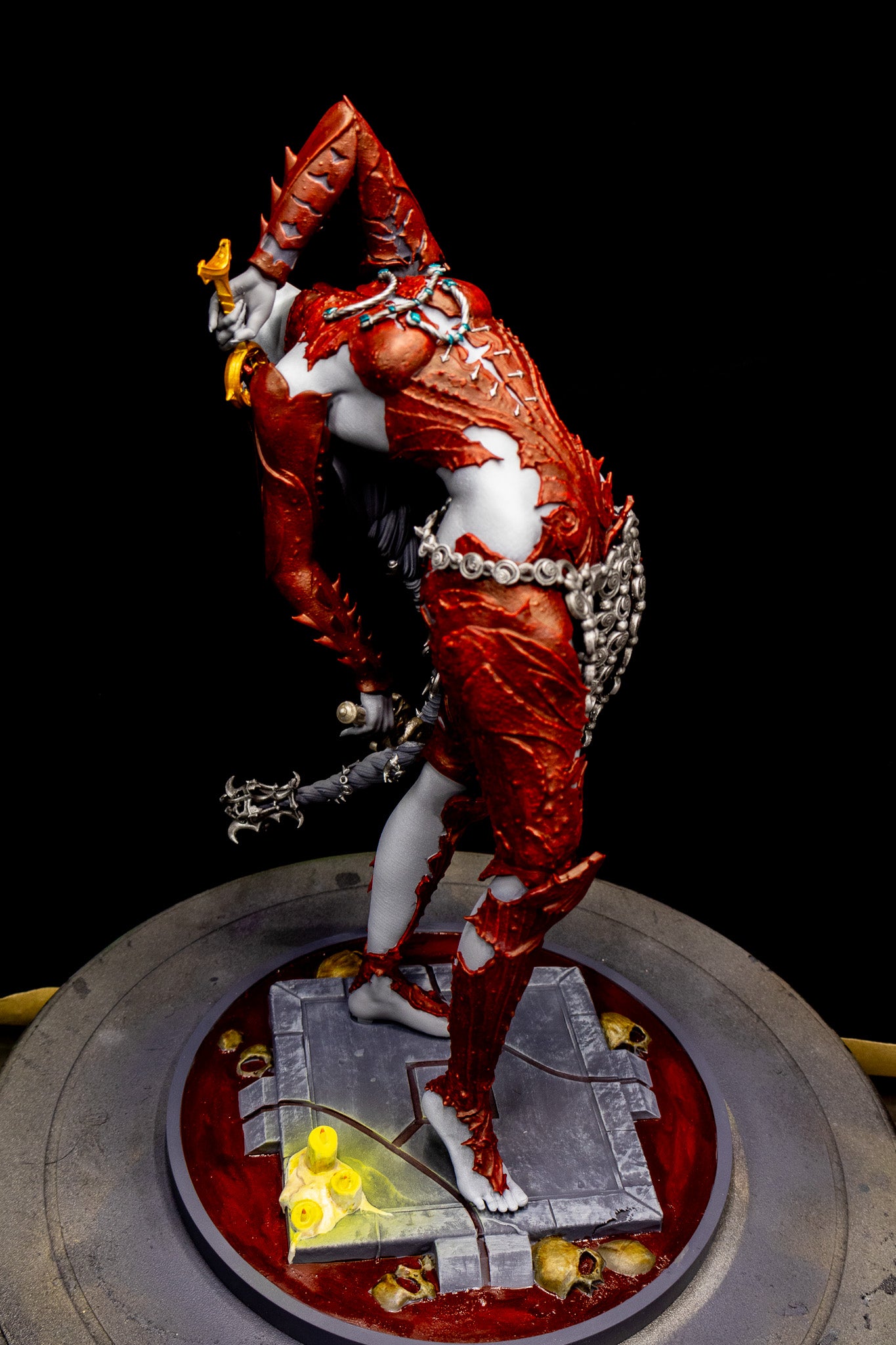 Orin the Red V3 Collectible Resin Fan Art Pro Painted - MTO
