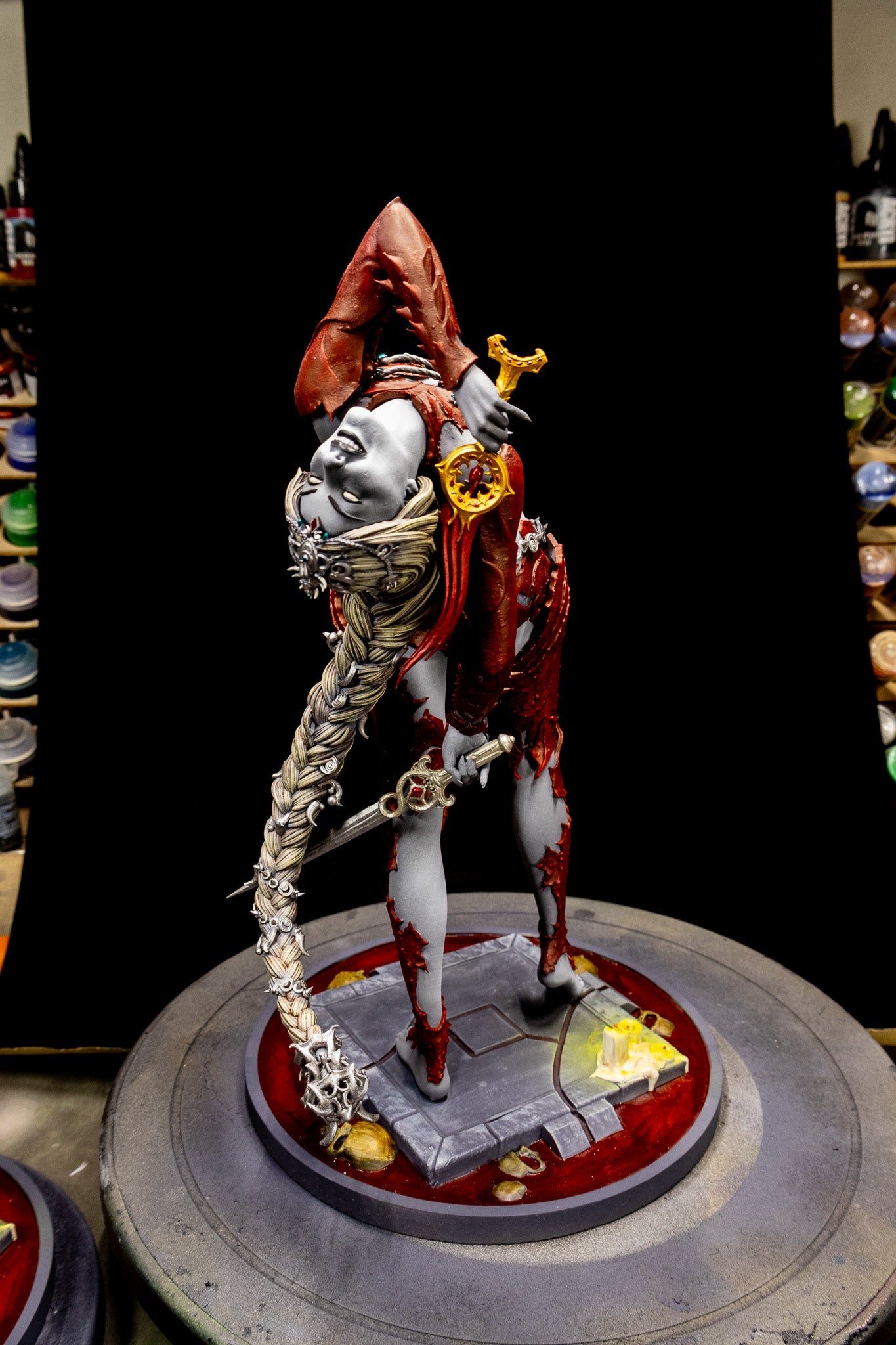 Orin the Red V3 Collectible Resin Fan Art Pro Painted - MTO