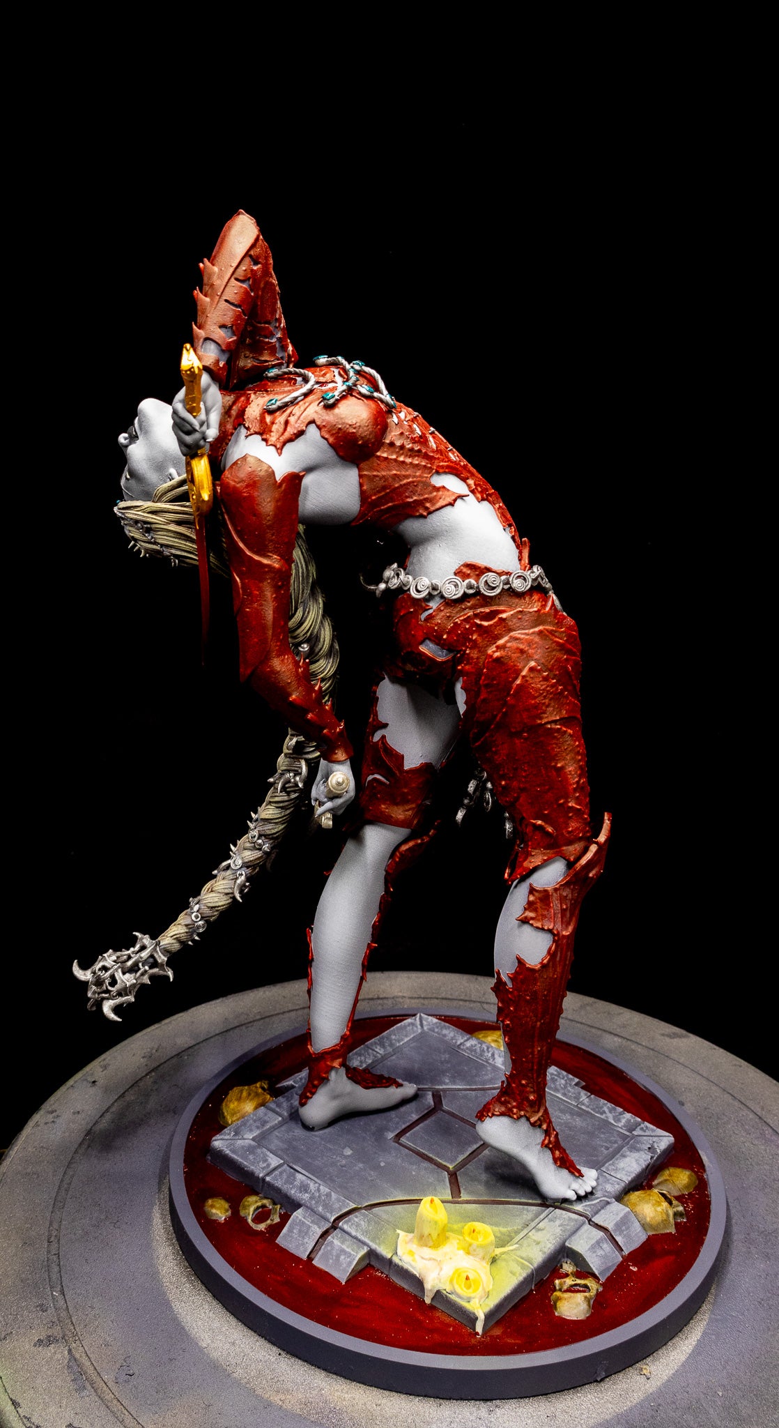 Orin the Red V3 Collectible Resin Fan Art Pro Painted - MTO