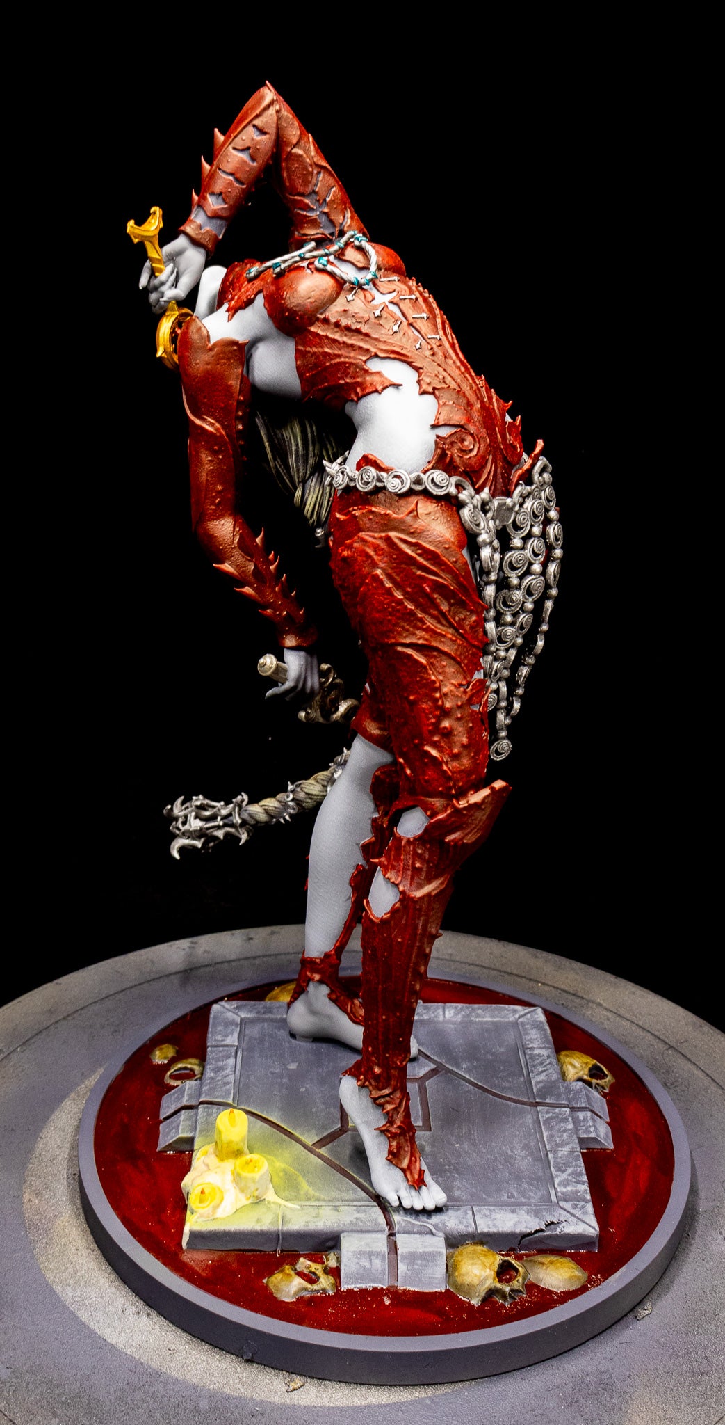 Orin the Red V3 Collectible Resin Fan Art Pro Painted - MTO