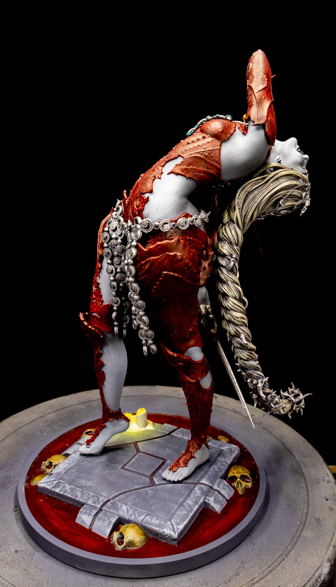 Orin the Red V3 Collectible Resin Fan Art Pro Painted - MTO