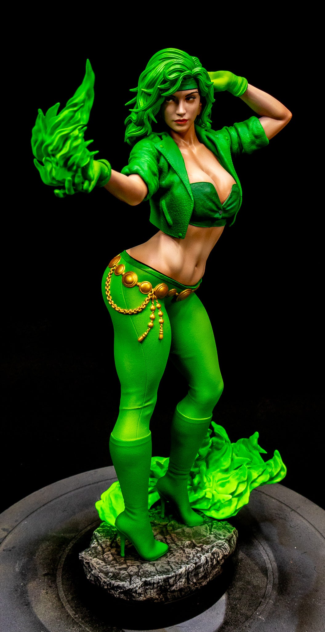 Fire Resin Fan Art Pro Painted - MTO