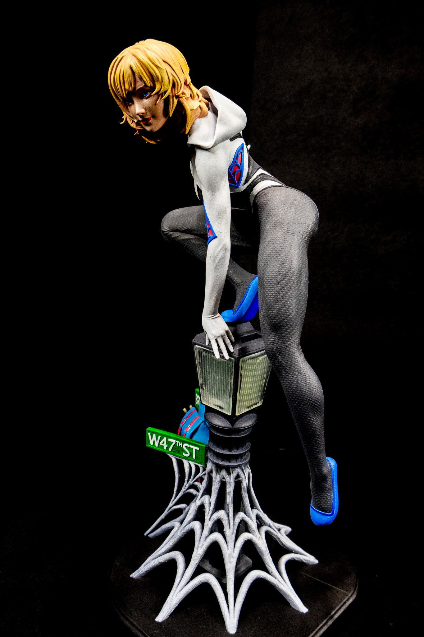 Spider-Gwen Sanix Resin Fan Art Pro Painted - MTO