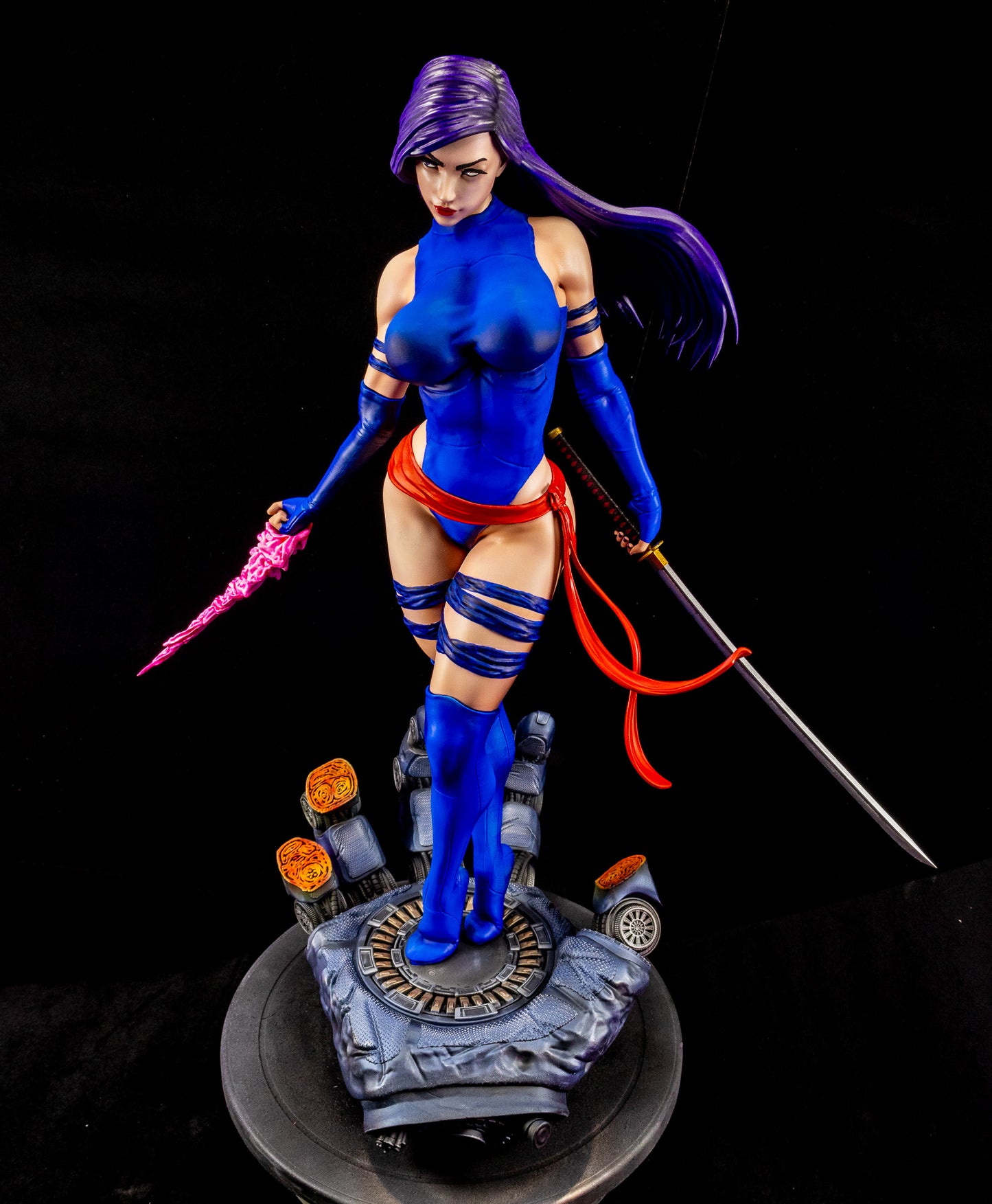 Psylocke Resin Fan Art Pro Painted - MTO A3D