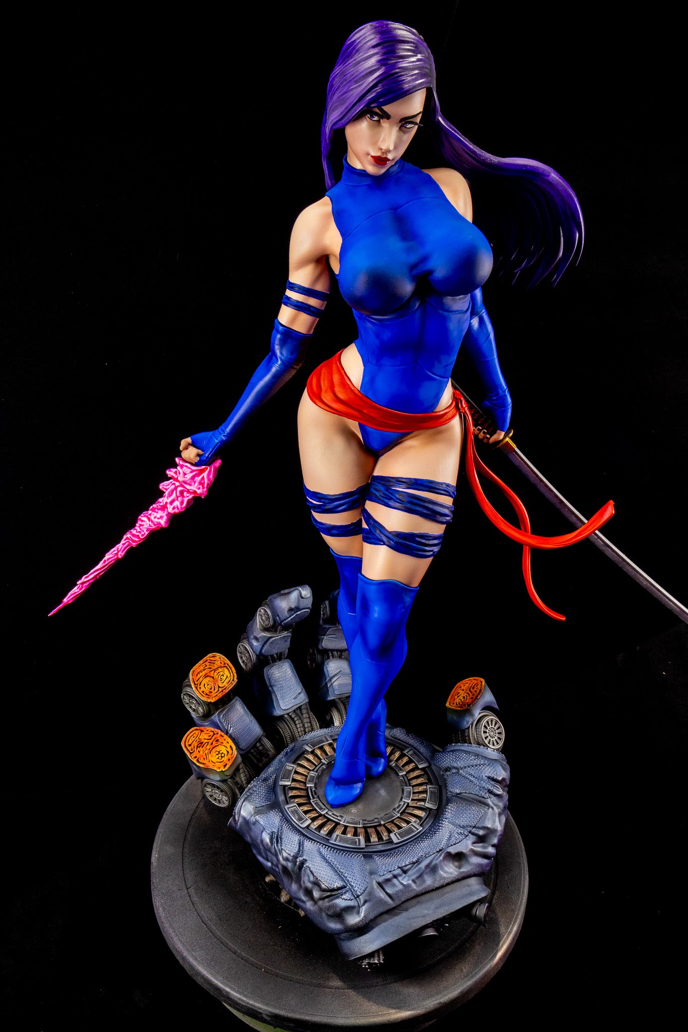 Psylocke Resin Fan Art Pro Painted - MTO A3D