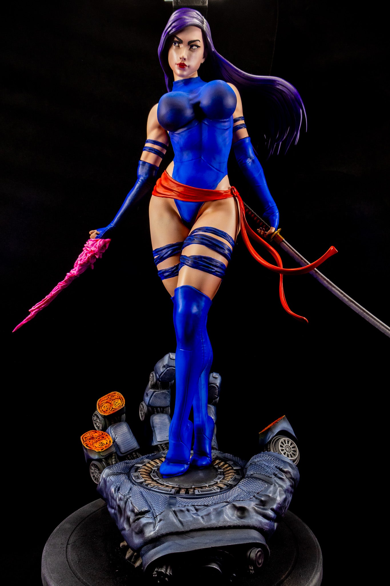 Psylocke Resin Fan Art Pro Painted - MTO A3D