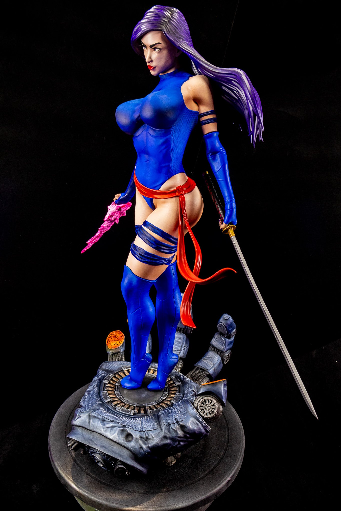 Psylocke Resin Fan Art Pro Painted - MTO A3D