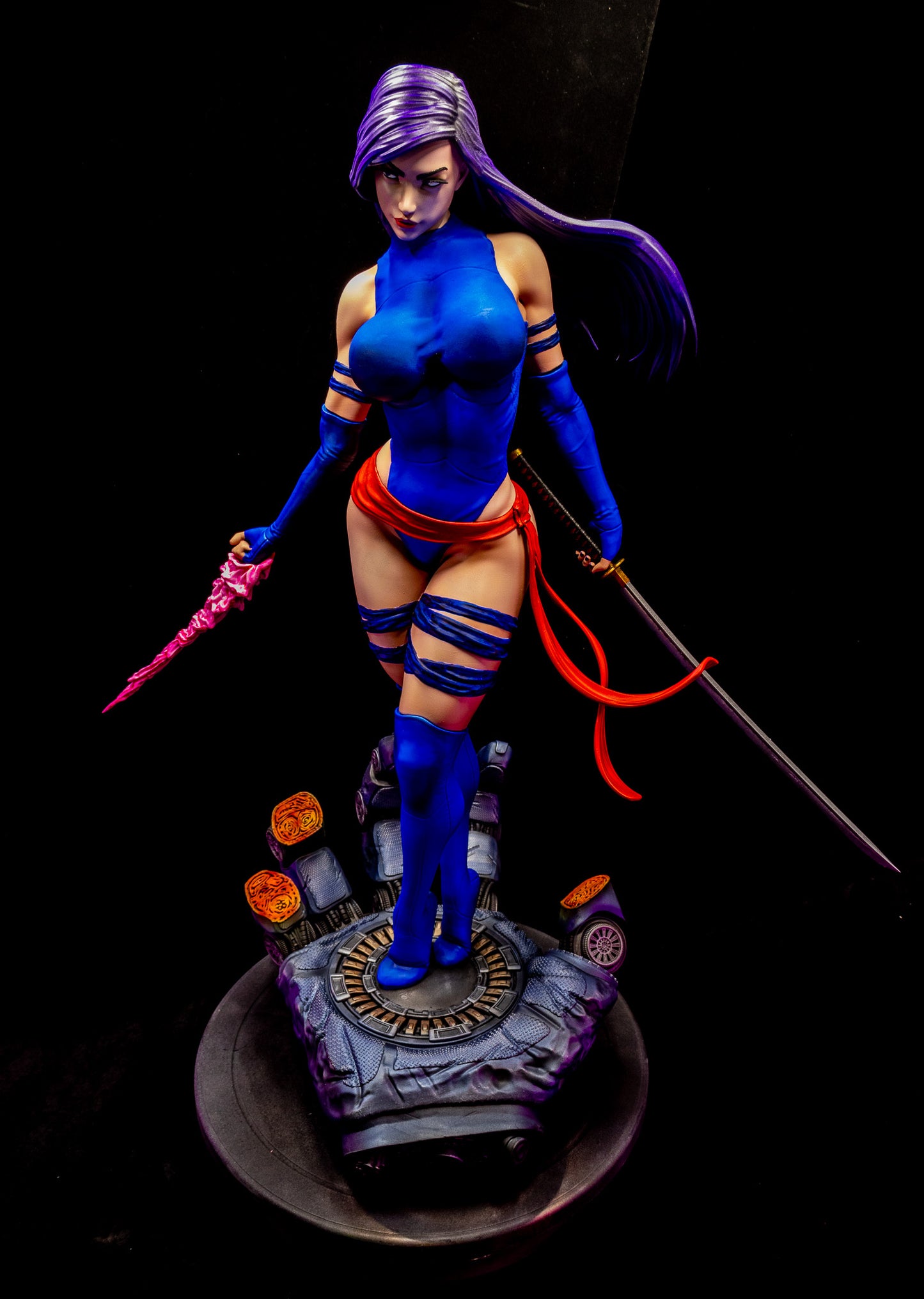 Psylocke Resin Fan Art Pro Painted - MTO A3D