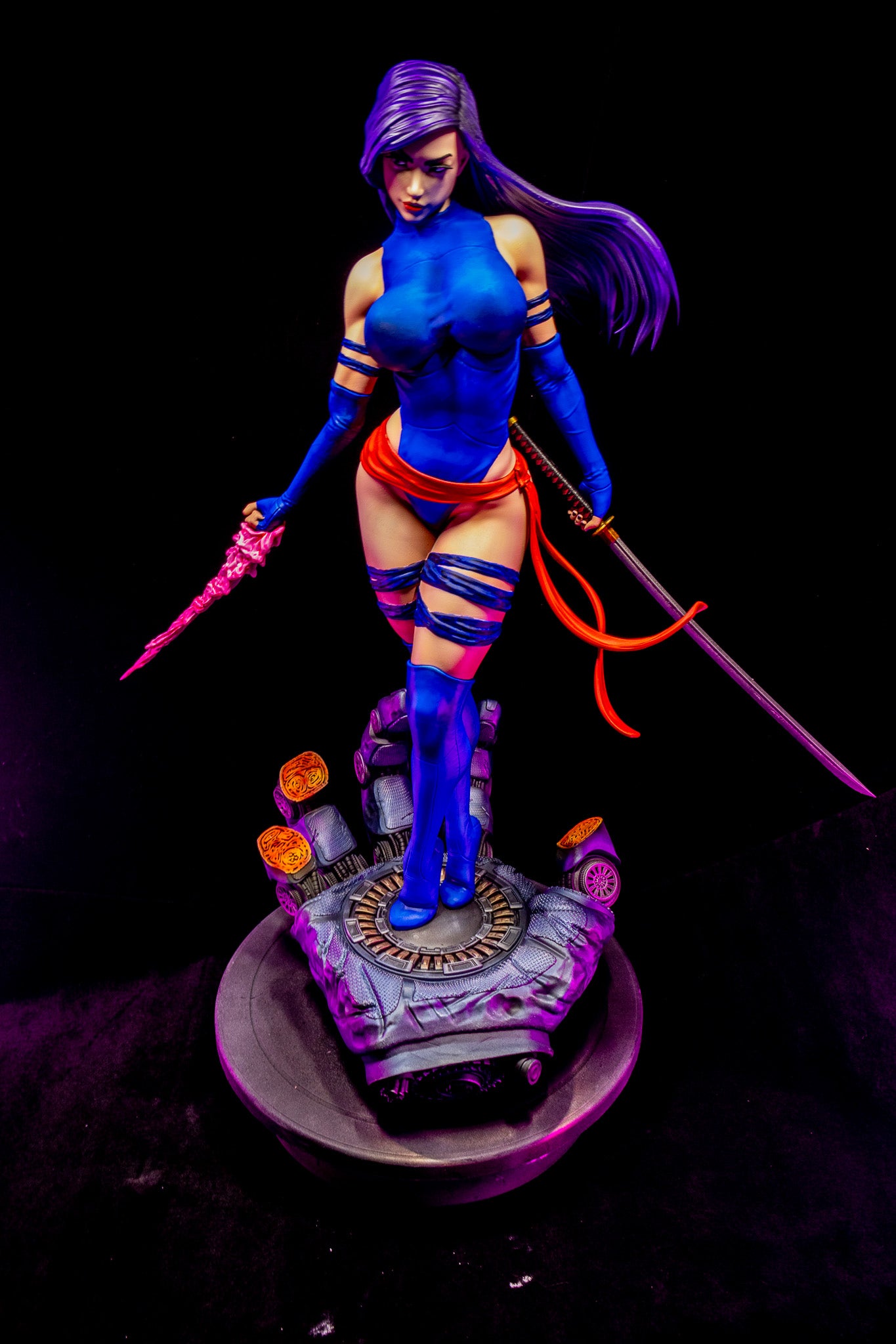 Psylocke Resin Fan Art Pro Painted - MTO A3D