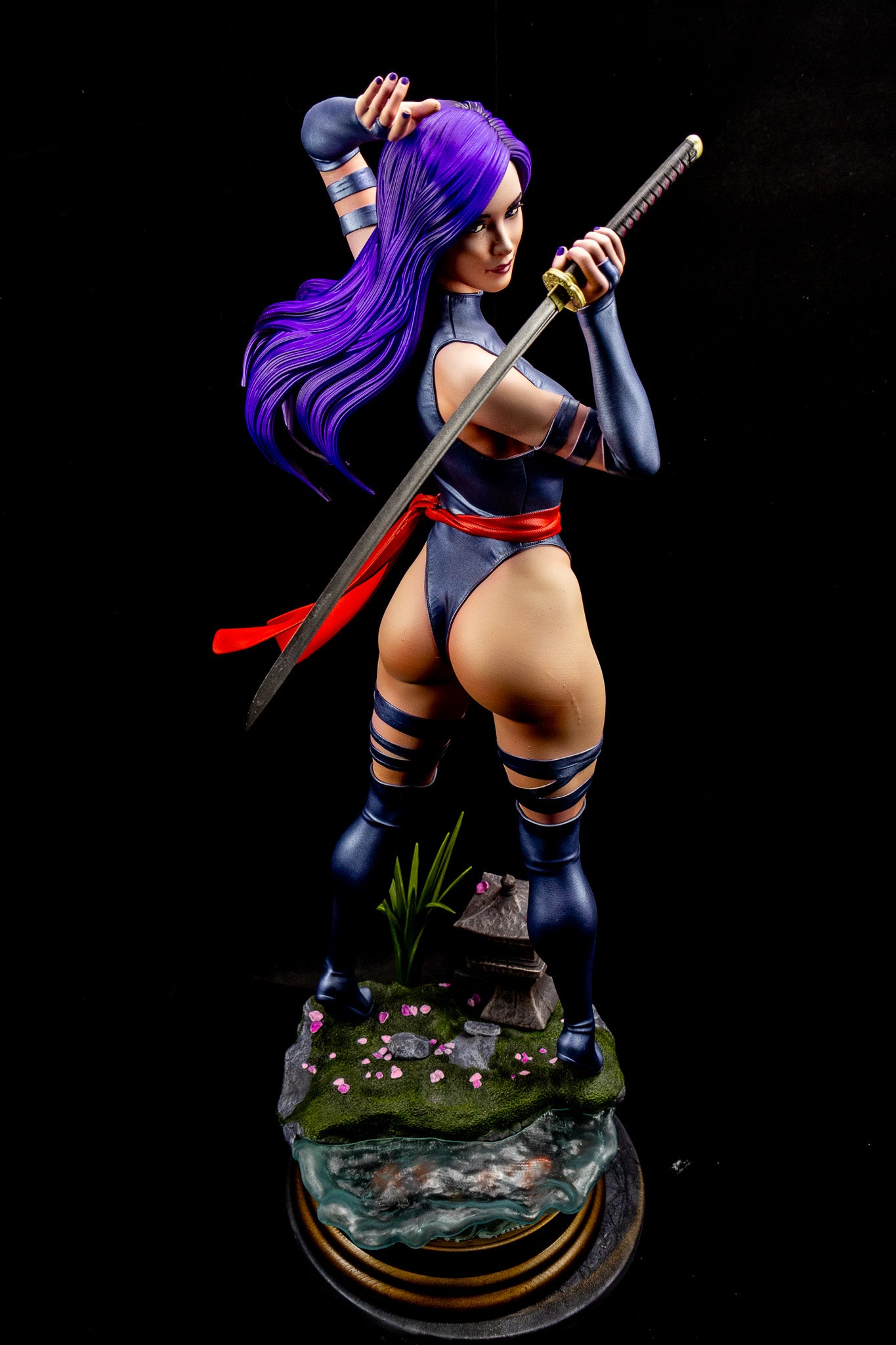 Psylocke Resin Fan Art Pro Painted - MTO A3D V2