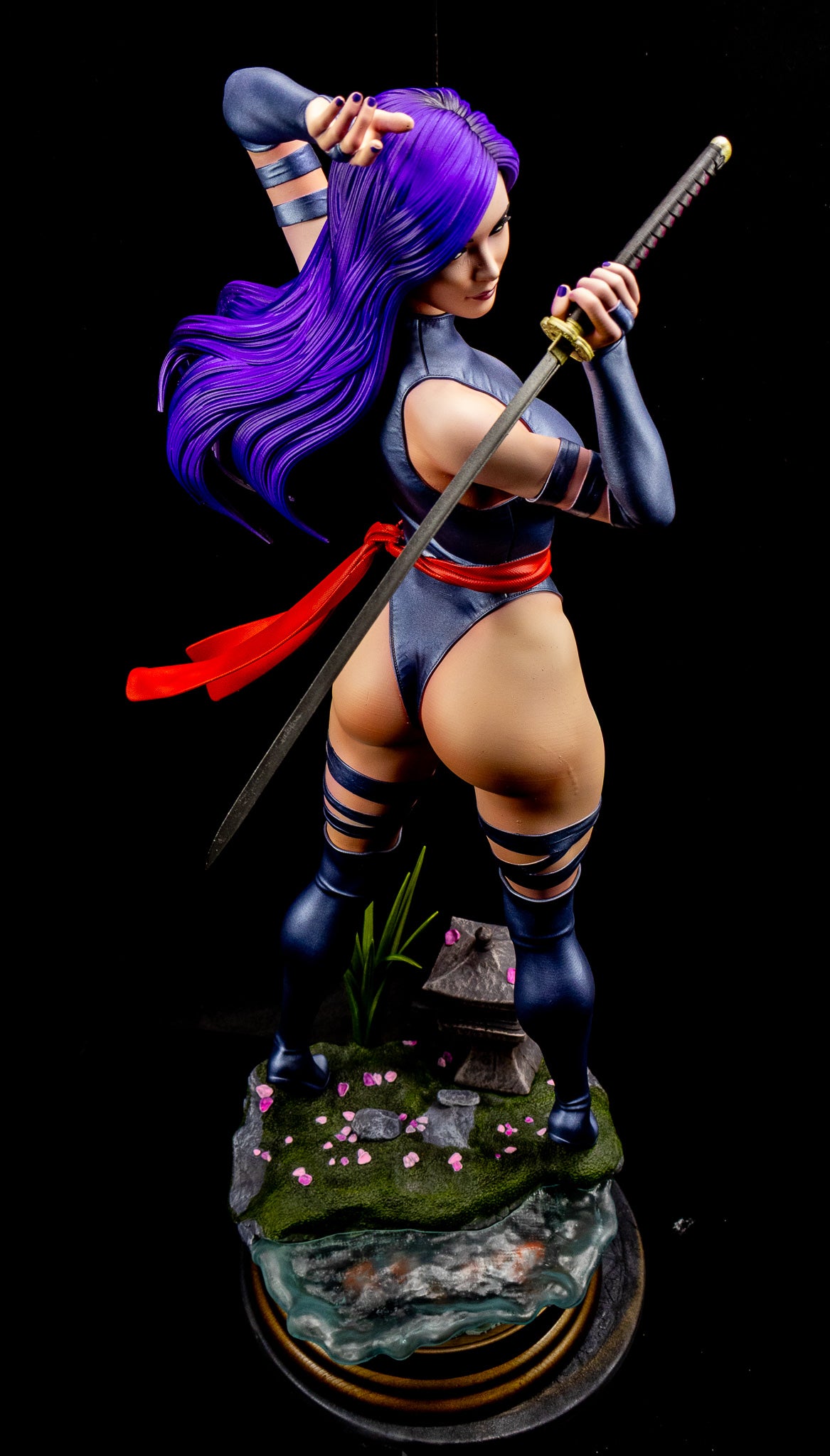 Psylocke Resin Fan Art Pro Painted - MTO A3D V2
