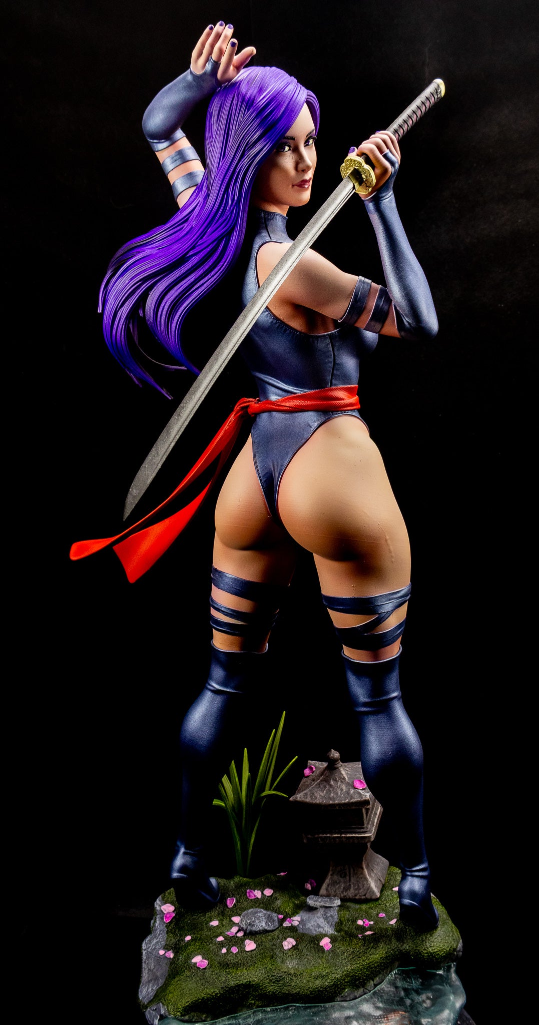 Psylocke Resin Fan Art Pro Painted - MTO A3D V2