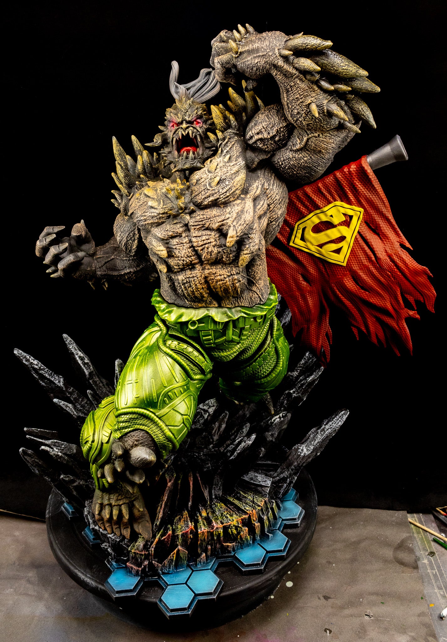Doomsday Resin Sculpture Fan Art Pro Painted - MTO B3D
