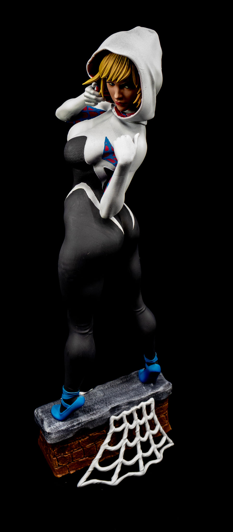 Spider-Gwen Resin Fan Art Pro Painted - MTO